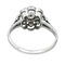 Bague 64 Bague Marguerite Or blanc Diamant 58 Facettes 1720542CN