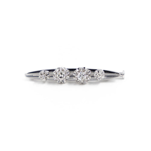 Broche Broche Art déco Or blanc Diamant 58 Facettes 1720547CN