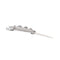 Broche Broche Art déco en or blanc 18 carats et diamants 58 Facettes 1720547CN