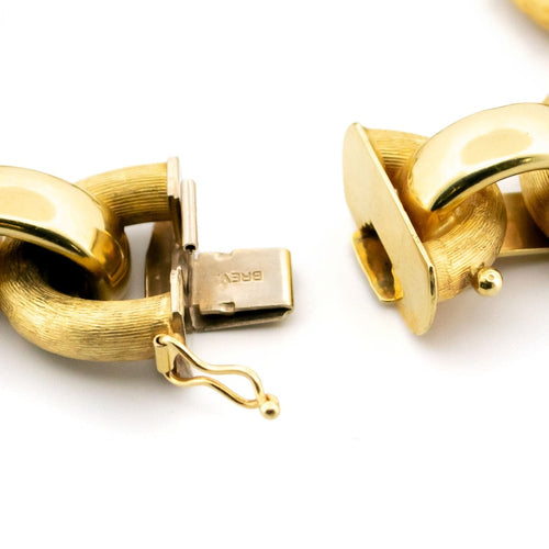 Bracelet Bracelet à maillons fantaisie en or jaune 14 carats 58 Facettes 10532CEC29B14A30A685219427BB8899