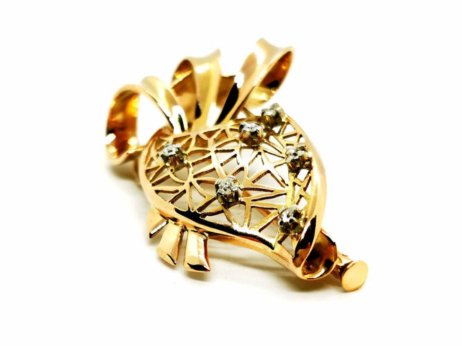 Broche Broche Or jaune Diamant 58 Facettes 1732061CN