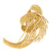 Broche Broche rétro en or jaune 18 carats et diamants 58 Facettes 1732352CN