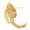 Broche Broche rétro en or jaune 18 carats et diamants 58 Facettes 1732352CN
