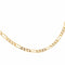 Collier Collier maille alternée en or jaune 18 carats 58 Facettes 1733195CN