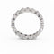 Bague 47 Bague Alliance Or blanc Diamant 58 Facettes 1740946CN