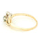 Bague 61.5 Bague florale en or jaune 14 carats et diamants 58 Facettes 393FC826DE894B47A1FEEC9C2762493A