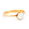 Bague 50 Bague solitaire en or jaune 14 carats et diamant 0,67 ct 58 Facettes E7B0B78B1E4549C3876B65816C9177BF