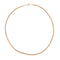 Collier Collier maille gourmette en or jaune 18 carats 58 Facettes 1751324CN
