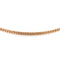Collier Collier maille gourmette en or jaune 18 carats 58 Facettes 1751324CN