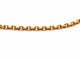Collier Collier chaîne forçat en or jaune 18 carats 58 Facettes 1751327CN