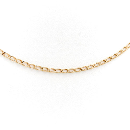 Collier Collier maille cheval en or jaune 18 carats 58 Facettes 1751394CN