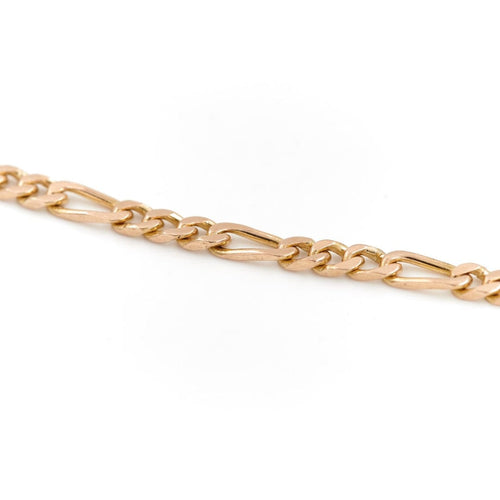 Collier Collier maille alternée 3x1 en or jaune 18 carats 58 Facettes 1751425CN