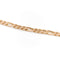 Collier Collier maille alternée 3x1 en or jaune 18 carats 58 Facettes 1751425CN