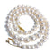 Collier Collier de perles Akoya à un rang avec fermoir en or jaune 18 carats 58 Facettes 6297EBF4CBEA4AB98094E2C345EEEAD4