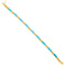 Bracelet Bracelet à maillons en or jaune 18 carats et turquoise 58 Facettes 3E7F7546B63B42FEA8BCDC7309691E4B
