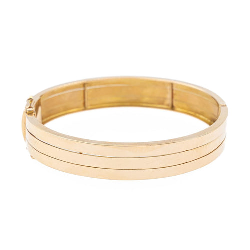 Bracelet Bracelet Jonc Or jaune 58 Facettes 1752333CN