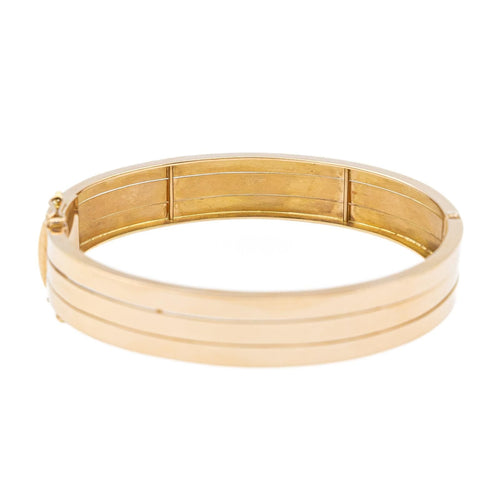 Bracelet Bracelet jonc en or jaune 18 carats 58 Facettes 1752333CN