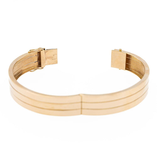 Bracelet Bracelet Jonc Or jaune 58 Facettes 1752333CN