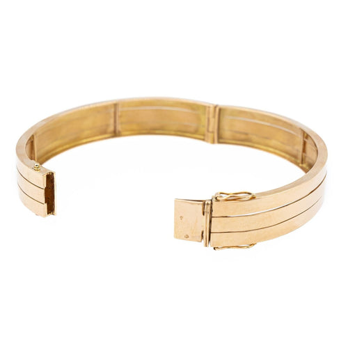 Bracelet Bracelet Jonc Or jaune 58 Facettes 1752333CN