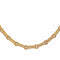 Collier Collier en or jaune 18 carats à maillons alternés 58 Facettes 1752352CN