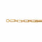 Collier Collier en or jaune 18 carats à maillons alternés 58 Facettes 1752352CN