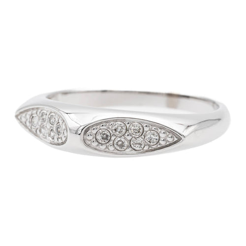 Bague 54 Bague Or blanc Diamant 58 Facettes 1752503CN