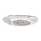 Bague 54 Bague Or blanc Diamant 58 Facettes 1752503CN