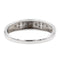 Bague 54 Bague Or blanc Diamant 58 Facettes 1752503CN