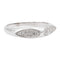 Bague 54 Bague en or blanc 18 carats sertie de diamants 58 Facettes 1752503CN