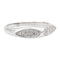 Bague 54 Bague Or blanc Diamant 58 Facettes 1752503CN