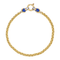 Collier Collier Or jaune Cornaline, Lapis lazuli 58 Facettes 1752772CN