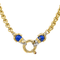 Collier Collier Or jaune Cornaline, Lapis lazuli 58 Facettes 1752772CN