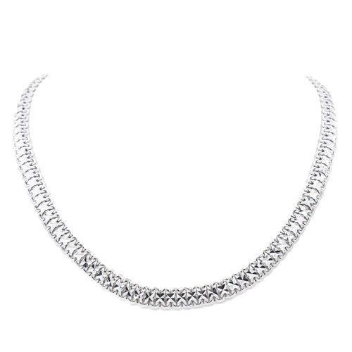 Collier Collier Or blanc 58 Facettes 1763144CN