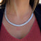 Collier Collier Or blanc 58 Facettes 1763144CN