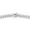 Collier Collier en or blanc 18 carats, maille souple 58 Facettes 1763144CN