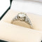 Bague 57 Art déco - Bague solitaire en platine et diamants 58 Facettes 1B60153AA3164ED1922EA025B5115CC8