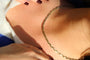 Collier Collier natte gourmette plate en or jaune 18 carats 58 Facettes 1783138CN