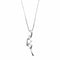 Collier Collier avec pendentif en or blanc 18 kt et diamants 58 Facettes 17885