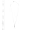 Collier Collier avec pendentif en or blanc 18 kt et diamants 58 Facettes 17885