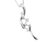 Collier Collier avec pendentif en or blanc 18 kt et diamants 58 Facettes 17885