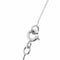 Collier Collier avec pendentif en or blanc 18 kt et diamants 58 Facettes 17885