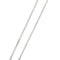 Collier Collier avec pendentif en or blanc 18 kt et diamants 58 Facettes 17885