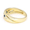 Bague 54 Bague tourbillon en or jaune 14 carats avec diamants et pierres précieuses 58 Facettes E54C28E46F4C4952A23DCDCCC4605307