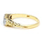 Bague 54.5 Bague rivière en or 14k avec émeraude et diamants 58 Facettes 628AA527E22E4646836BD9AE7C83230E