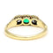 Bague 54.5 Bague rivière en or 14k avec émeraude et diamants 58 Facettes 628AA527E22E4646836BD9AE7C83230E