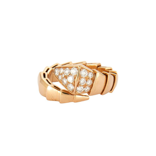 Bague 49 BULGARI - Bague Serpenti Viper 58 Facettes