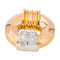 Pendentif Pendentif Or rose, Platine Diamant 58 Facettes 1801295CN