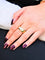 Bague 53 Diamani Bague Jonc Belle Epoque Or jaune, Or blanc Diamant 58 Facettes 1807605CN