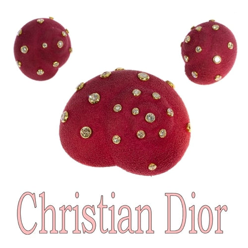 Boucles d'oreilles Christian Dior - Parure escargots en or jaune 18K et diamants 6,74 ct 58 Facettes 18134-0007