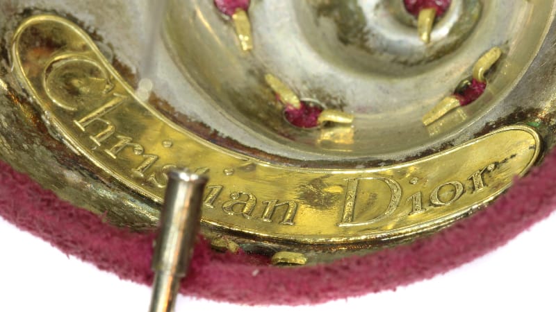 Boucles d'oreilles Christian Dior - Parure escargots en or jaune 18K et diamants 6,74 ct 58 Facettes 18134-0007